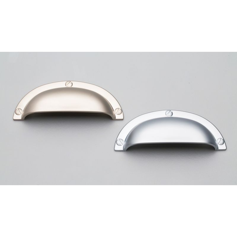 Traditional Shell 64mm C to C 96mm O/A Polished Chrome