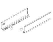 Topaz Slimline Drawer System sidewalls H167 (white), pair