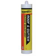 Konnect Fastening Systems® Roof & Gutter Silicone, Grey 300ml