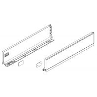 Topaz Slimline Drawer System sidewalls H118 (white), pair