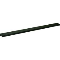 Handle "Jay 3.0" Finger Pull, 500mm lg, 420mm c/c, face fix w/screws, matt black, each