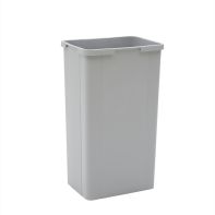 single bin 32l plastic grey