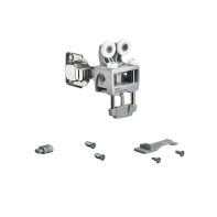 Hettich WingLine L, Set of running components without bottom runner with self closing feature, 12 kg, Grey, Left