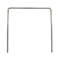 Record divider, 195mm height, 5mm diameter, nickel-plated, each