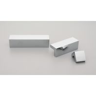 Brass Hook Knob 25mm Polished Chrome 16mm C to C