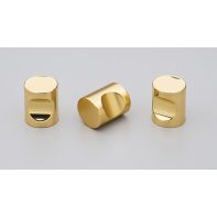Tuba Brass Knob 20mm Polish Brass Matt