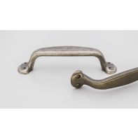 Handle 96mm C to C Distressed Rustic Copper