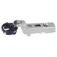 95∞ Intermat glass door hinge, inset, for screwing on
