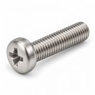 Machine (M/T) Screw Phillips (X/Rec) Pan Head Stainless Steel Gr304 M4 x 8mm