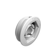 Low Profile Clip Female White