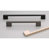 Binda Handle 128mm C to C Black Paint Matt#4