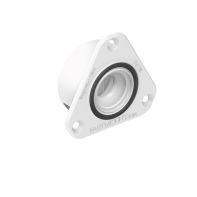 Stratlock Clip Female 10/18kg White Flush Mount